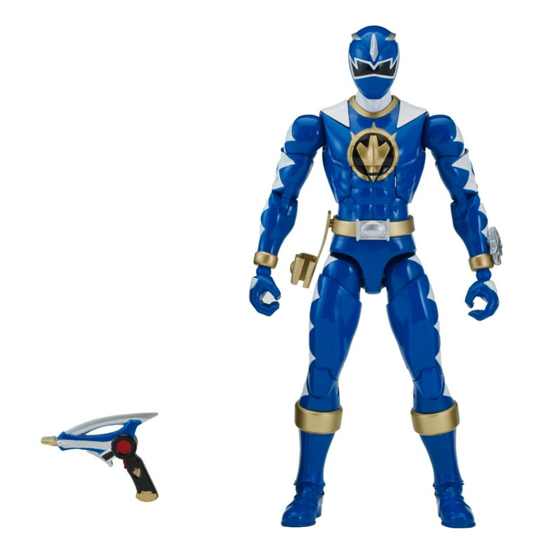 Power Rangers Legacy Collectable inch Figure Dino Thunder Blue