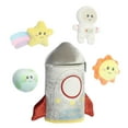 thumbnail image 3 of ebba - Small Multicolor Baby Talk - 7.5" My First Spaceship - Engaging Baby Stuffed Animal, 3 of 5
