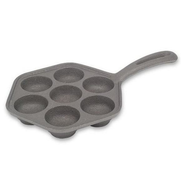 Tangletown Fine Art Aebleskiver Pan, Cast Iron, 12”