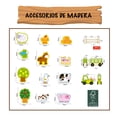 thumbnail image 3 of Granja de juguete para niños con animales de madera | Magicamente | 17 Piezas, 3 of 5