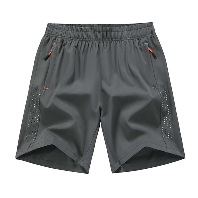 pstuiky Pantalones cortos para hombre, Pantalones cortos cargo elásticos para hombre, informales, con cordón ajustable, clásicos, de verano, con múltiples bolsillos Pantalones cortos de golf