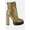Khaki, variant on Scotch Ankle Boots