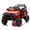 Red, variant on iRerts 24V Ride on Cars, Powered Ride on Truck Toys with Remote Control, Bluetooth, Music, USB/AUX Ports, LED Light, 4 Wheel Suspension, Kids Cars Electric Vehicles for Boys Girls Ages 3-6, Black