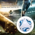 thumbnail image 4 of Greeniant Tamaño 4 20 cm Niños Adultos Fútbol Partido profesional Balones de práctica de fútbol para interior Gimnasio al aire libre Patio Deportes y aire libre Azul, 4 of 6