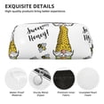 thumbnail image 4 of Uemuo Gnome Sweet Honey Printed Leather Pencil Case, Pencil Pouch, Portable Pencil Bag, Pen Case for& Office, 4 of 7