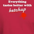 thumbnail image 3 of CafePress - Tastes Better With Ketchup Dark T Shirt - Men's Classic Graphic Cotton T-Shirt, 3 of 4