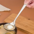 thumbnail image 4 of Small Ladle for Sauce StainlCGJ-0518- Steel Serving Ladle Silver Gravy Ladle, 4 of 5
