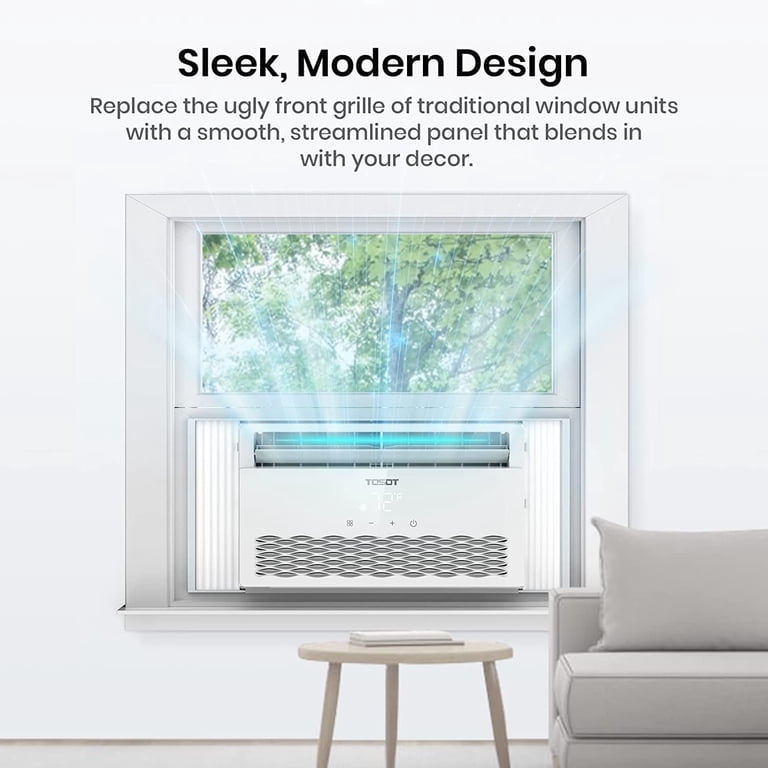 TOSOT 8,000 BTU Energy Star Window Air Conditioner for Bedroom, Living  Room, and attics up to 350 sq. ft - Walmart.com