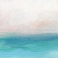 thumbnail image 2 of Stellar Design Studio 12x12 White Modern Wood Framed Museum Art Print Titled - Calm Horizon 9, 2 of 4