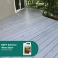 thumbnail image 6 of DEFY Extreme Wood Stain and Sealer in One - 1 Gallon Semi-Transparent Waterproof Coating for All Wood Types - Gray, 6 of 6