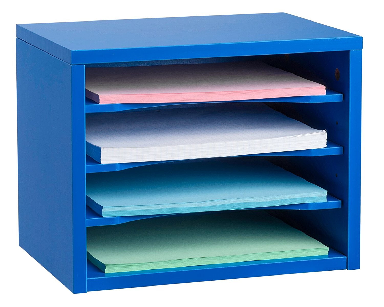 stackable desk organizer with removable shelves ,curved edge Walmart