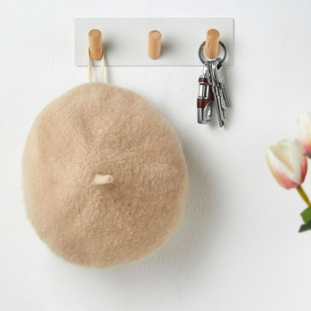 

Ckraxd Wall-Mounted Doorway Hooks for Coat and Key Storage No-Drill Door Hanger for Easy Organization Entryway Wall Hooks for Bulky Items and Accessories