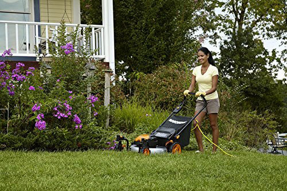 Worx 19In 13Amp Caster Wheeled Electric Lawn Mower - image 3 of 4