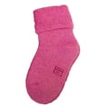 thumbnail image 3 of Lian LifeStyle 2 Pairs Girl Cashmere Wool Socks Plain Color 0M-6M (Rose), 3 of 3