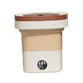 thumbnail image 1 of yuksok Mini Laveuse Pliable 8 L 3 Modèles Facile à Transporter Haute Puissance Petite Beige, 1 of 9