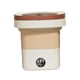 thumbnail image 1 of Mini lavadora plegable compacta pequeña lavadora 8L 3 modelos alta potencia pequeña Beige, 1 of 9