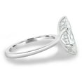 thumbnail image 5 of ESTE ORIGIN 2.00Ct Lab-Grown Marquise Diamond Ring with Hidden Halo – 6-Claw Cathedral in 10K White Gold for Women, 5 of 8