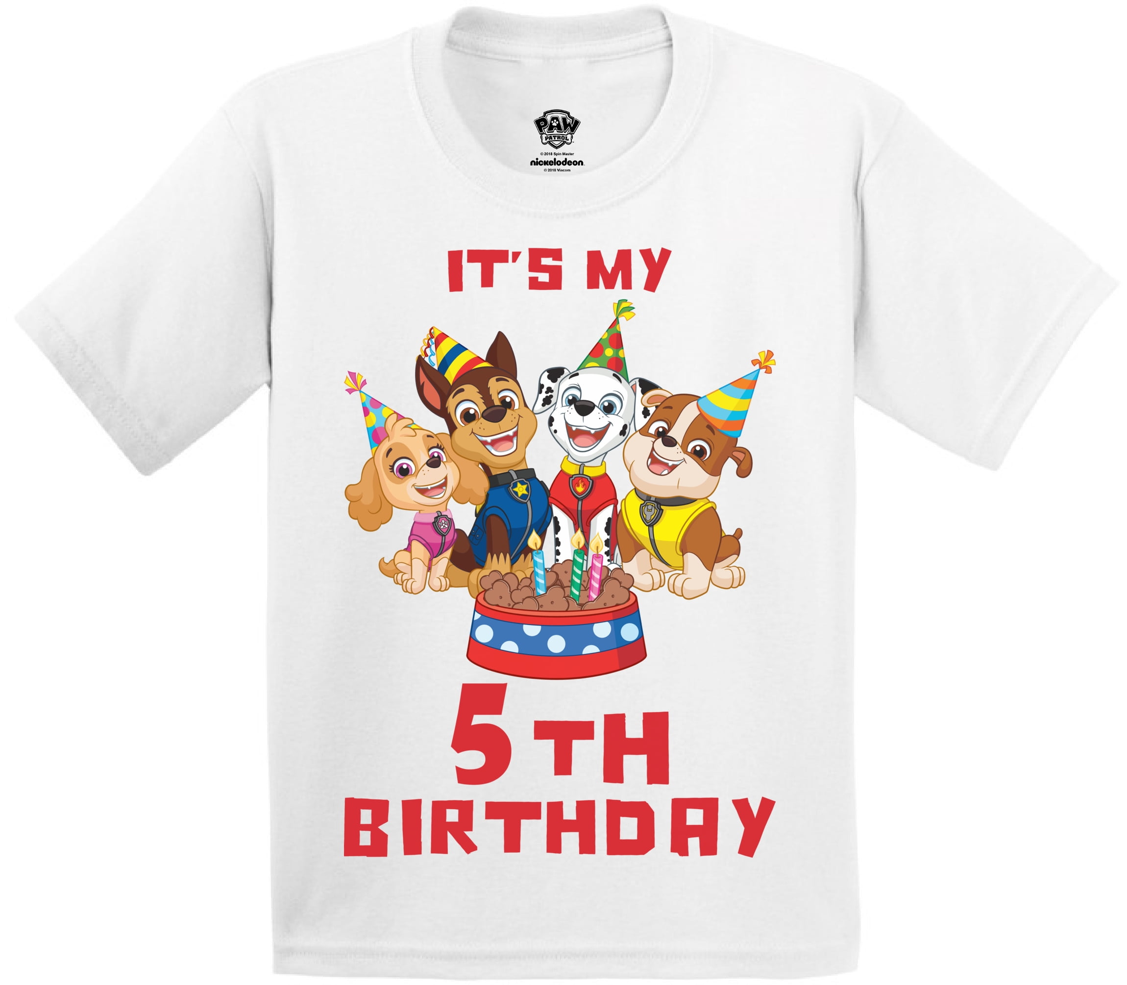 Paw Patrol Happy 5th Birthday Boy | ubicaciondepersonas.cdmx.gob.mx