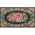 thumbnail image 1 of Ahgly Company Indoor Rectangle Traditional Bakers Brown Medallion Area Rugs, 7' x 9', 1 of 6
