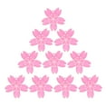 thumbnail image 6 of Worgeous 10pcs Transparent Acrylic Flower Charms For Jewelry Making Diy Pink Flower Pendants Cute Elegant Floral Charms For Keychains Bracelets, 6 of 8