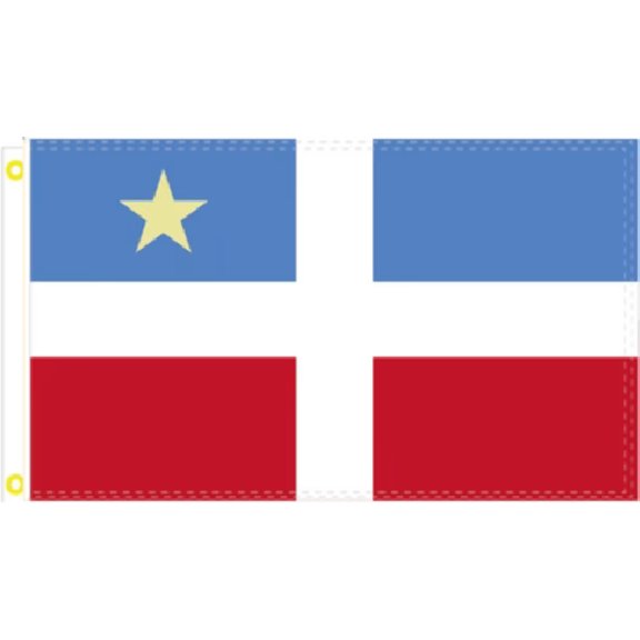 3X5 1st Puerto Rico Lares Revolution 1862 FLAG BANNER 100D W/ GROMMETS