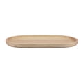 thumbnail image 3 of Plate Wooden Natural Oval Tray Plate For Restaurant Hotel Coffee Shop HomeLarge, 3 of 8