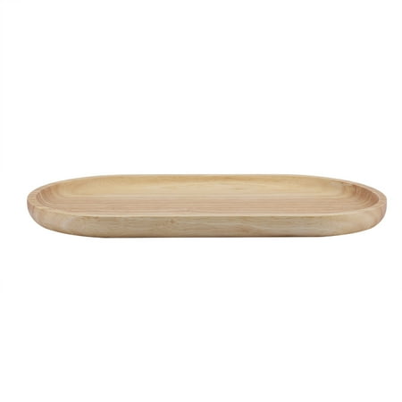 

Plate Wooden Tray Wooden Plate Oval Tray Wooden Natural Oval Tray Plate For Restaurant Hotel Coffee Shop HomeSmall