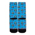 thumbnail image 3 of Function - Kamala Harris Coconut Tree Socks Pattern Crew Socks Fun Tropical Novelty Socks for Political Enthusiasts, 3 of 4