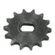 thumbnail image 2 of Engranaje de piñón de piñón - Piñón de piñón de 14 Dientes Piñón de Cadena de Metal 428 para Scooter eléctrico 12x17 mm, 2 of 5