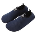 thumbnail image 2 of Domuza water shoes for women, Lightweight Breathable Slip-On Aqua Socks, Flexible Non Slip Water Skin Shoes for Beach Swim Pool Yoga Exercise Blue 9（EU-42）, 2 of 6