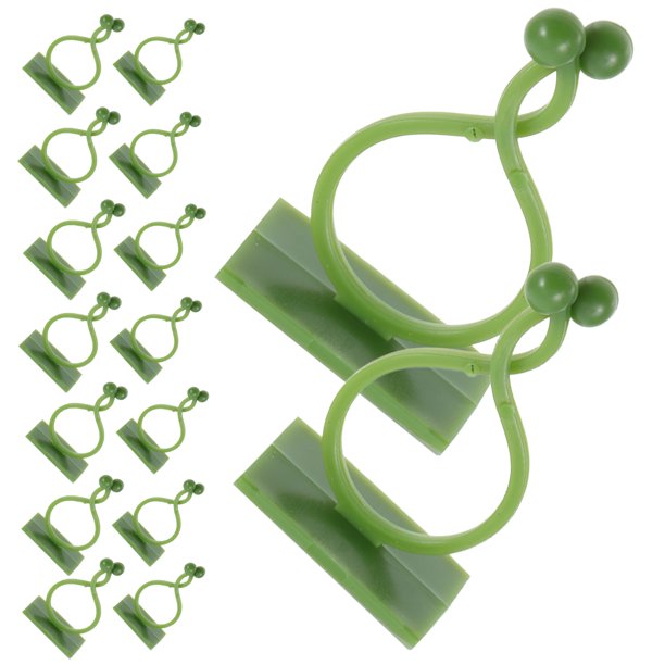 OHOIOLLA 120Ud Clips De Plástico Para Enredaderas Con Fijación Sin Clavos Soporte De Plantas