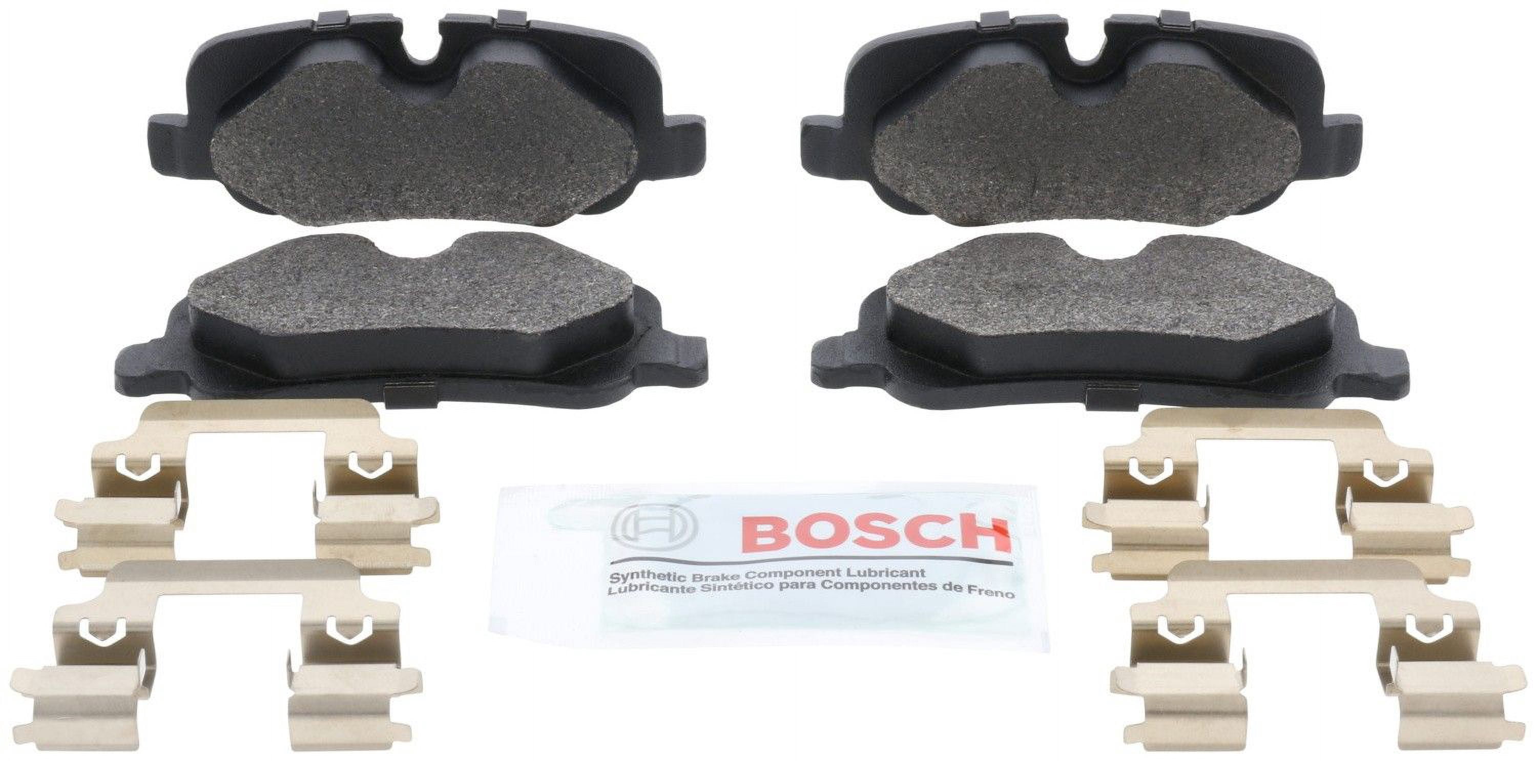 Bosch QuietCast Premium Disc Brake Pads Semi-Metallic with Shims, 4 Pieces