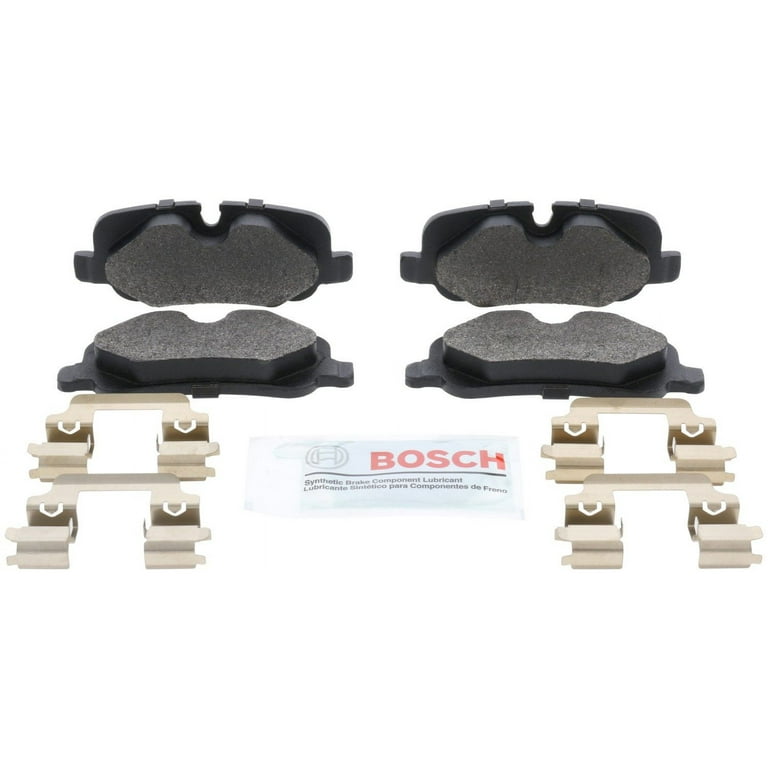 Bosch QuietCast Premium Disc Brake Pads Semi-Metallic with Shims