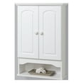 thumbnail image 2 of Zenna Home Hartford Wall Cabinet for Bathroom Storage, White, 2 of 6