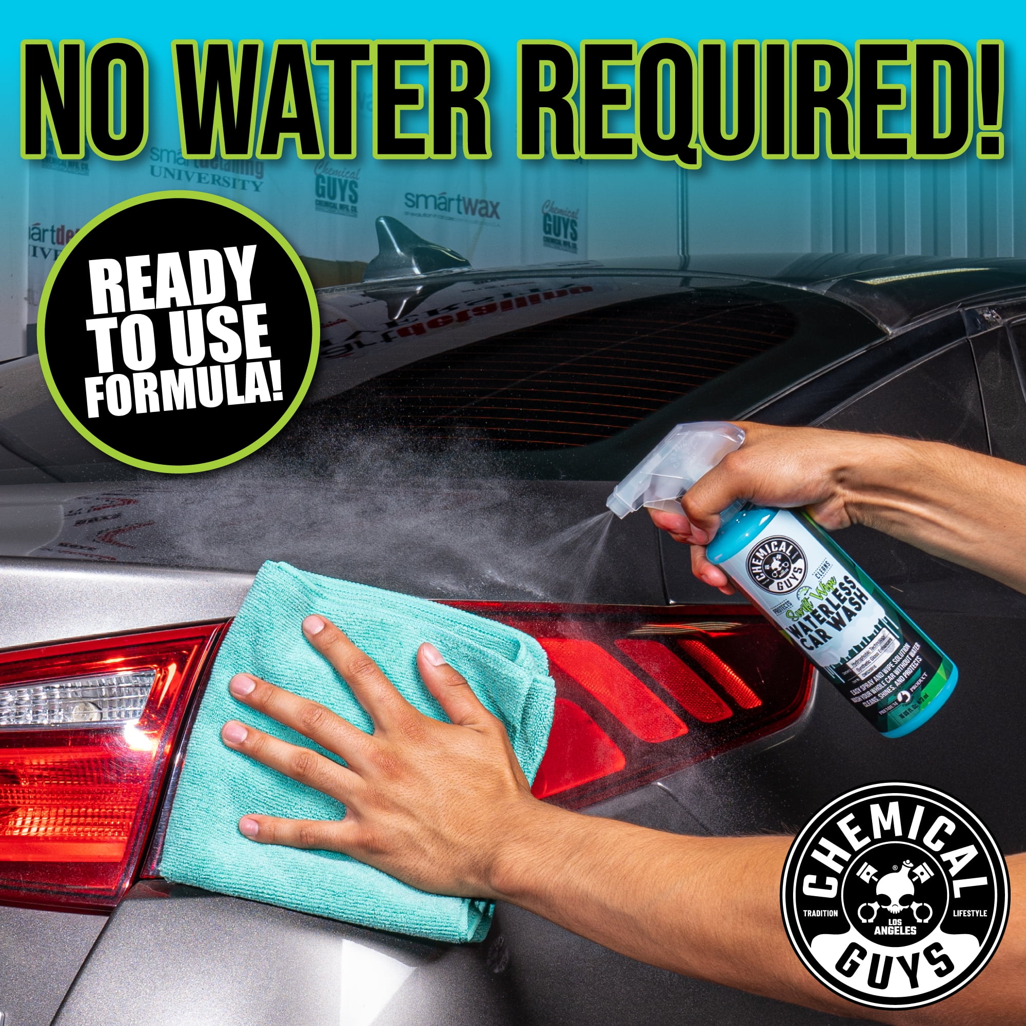 Chemical Guys CWS20964 Swift Wipe Sprayable Waterless Car Wash, Easily  Clean - Just Spray & Wipe, Safe for Cars, Trucks, Motorcycles, RVs & More,  64