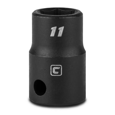 UPC: 0886352530118 | Capri Tools 11 mm Shallow Impact Socket  3/8-Inch Drive  6-Point  Metric