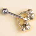 thumbnail image 4 of Coches de cristal austriaco, joyería de oro para el cuerpo, piercings para el ombligo, anillos para el ombligo, barra para el ombligo, lotes, accesorios sexuales, piercing, 4 of 4