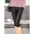 thumbnail image 2 of Neon Short Pants Leggings Shiny Polyester Spandex Capris Colorful High Elastic Casual, 2 of 5