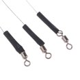 thumbnail image 4 of Aparejos de Pesca Sunnimix Anzuelos sin Púas 6# 8# 10# + Boilie Stops Plata, 4 of 7