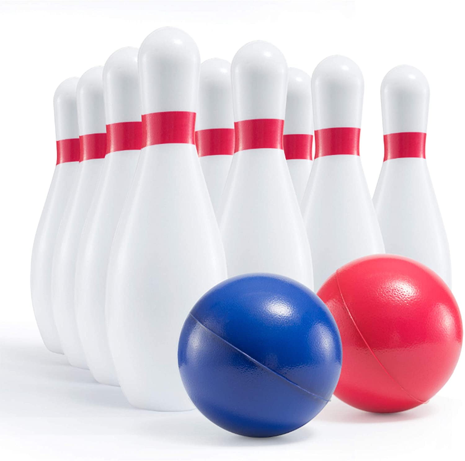US Kids Bowling Play Set Bowling Pins & Bowling Balls Educationl oy Gift ！ 