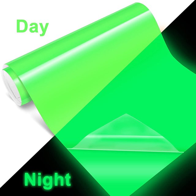 Glitter HTV Heat Transfer Vinyl Bundle Glow In The Dark Color Changing Vinyl