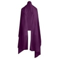 thumbnail image 3 of Riforla Soft Chiffon Scarf Shawl Wraps for Dresses Womens Elegant Accessories For Purple, 3 of 4
