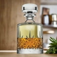thumbnail image 2 of Dublin Crystal Round Whiskey Decanter 24oz, 2 of 3