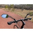 thumbnail image 4 of Meachow Nuevo Espejo Retrovisor Para Bicicleta Con Lente De Vidrio Resistente A Los Arañazos, Espejo Retrovisor Seguro Ajustable (Lado Izquierdo Plateado) Me-005Ls, 4 of 5