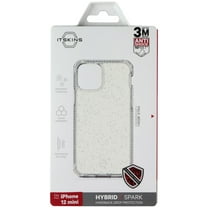 ITSKINS Hybrid // Spark Series Case for Apple iPhone 12 Mini - Transparent