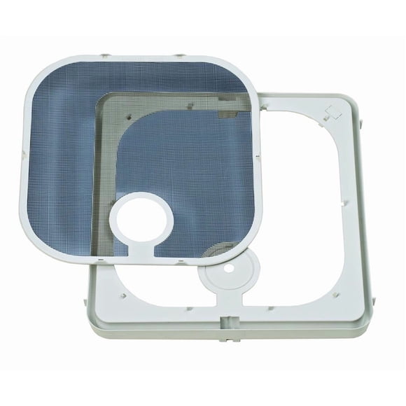 Ventline Cadre de Ventilation de Toit BVC0573-32 Remplacement pour Ventline Toit Ventilation Modèles 2 Pcs V2119; 14 Pouces x 14 Pouces; Bouleau Blanc