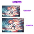 thumbnail image 5 of Bichon Frise Patriotic Welcome for 4Th of July Independence Day Indoor Rug Bichons Dog Lovers Gifts Idea Carpet Living Bed Room Sofa Home Decor - 00010, 5 of 5