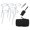 B, variant on 9pcs Universals Ice Fishing Anchors Tool Multifunctional Beach Tent Pegs for Secure Tent Attachments