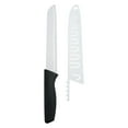 thumbnail image 3 of Mainstays 7.5" Stainless Steel Kitchen Bread Knife Black, 3 of 8