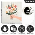 thumbnail image 5 of Yayeee Magnetic Dishwasher Cover for The Front Decoration Home Kitchen Machine Sticker Protector, Yellow Cute Flower, 5 of 6